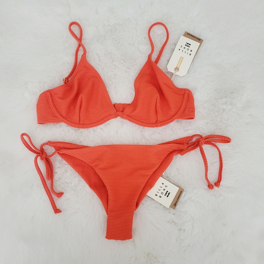 🪂BILLABONG BRAND NEW BIKINI TOP & BOTTOM SIZE L/12